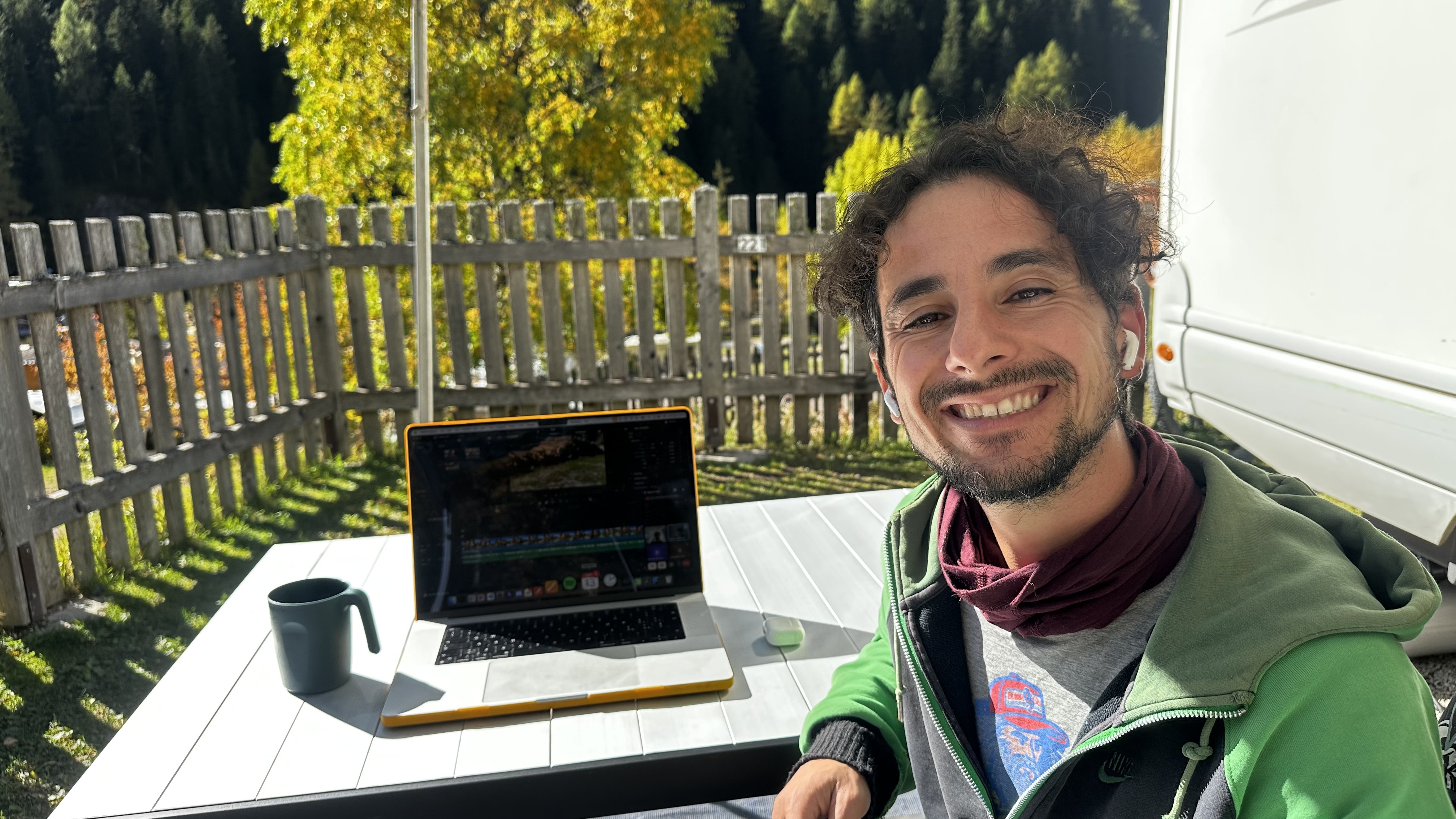 Io con il mio impiegato del mese